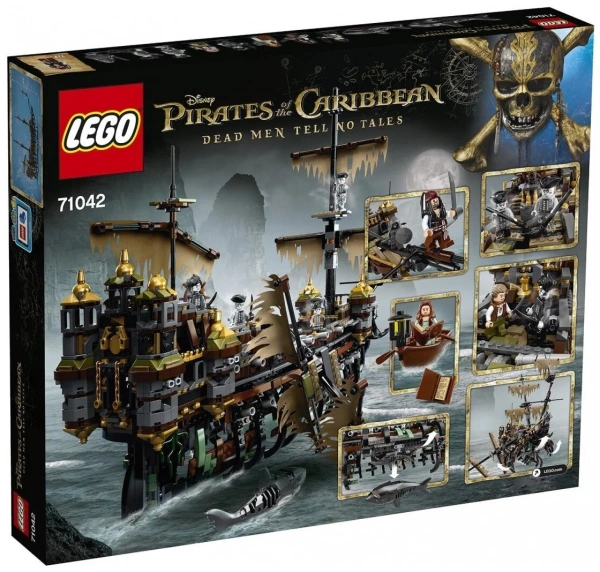 Конструктор LEGO Pirates of the Caribbean 71042 Тихая Мэри УЦЕНКА (мятая коробка)